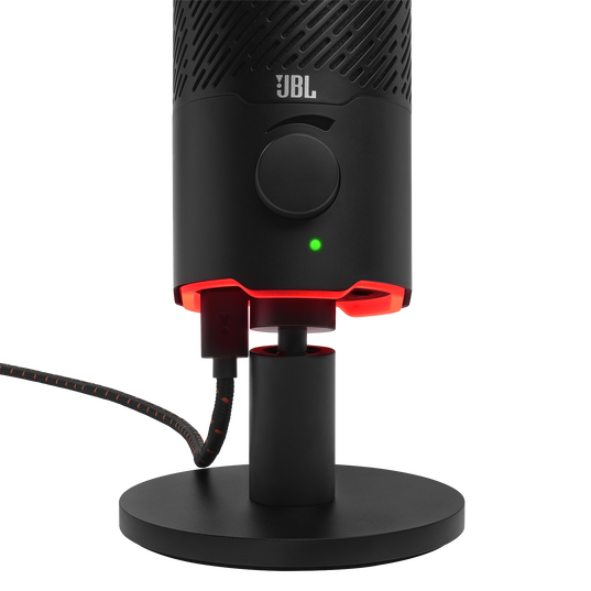 JBL Quantum Stream - Black - Dual pattern premium USB microphone for streaming, recording and gaming - Detailshot 6